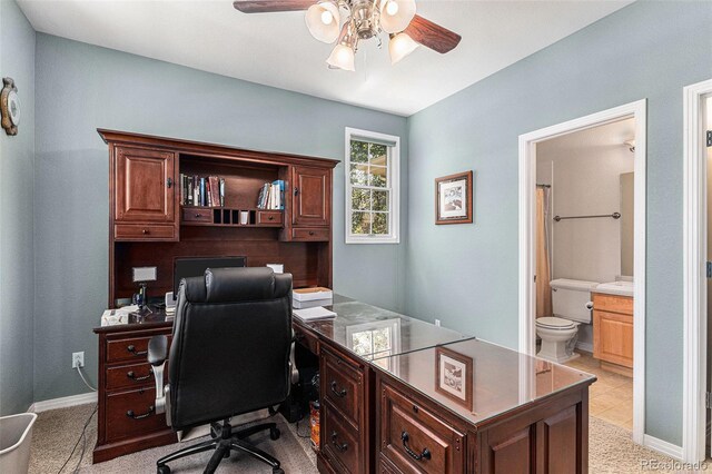 11422 W Cooper Ave, Littleton, CO 80127 - office space featuring ceiling fan and baseboards