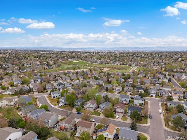 view of property location with nearby suburban area