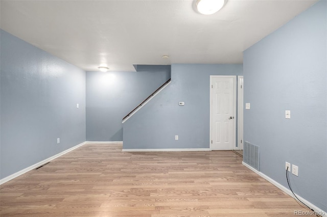 8023 Wolff St Unit C, Westminster, CO 80031 - finished below grade area with light wood finished floors and baseboards
