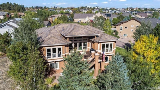12477 Creekhurst Dr, Colorado Springs, CO 80921 - aerial perspective of suburban area