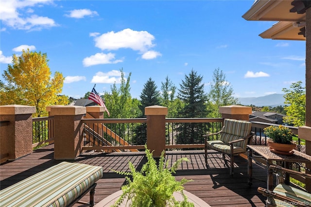 12477 Creekhurst Dr, Colorado Springs, CO 80921 - view of deck