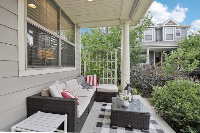 3240 Spruce St, Denver, CO 80238 - view of patio / terrace with outdoor lounge area