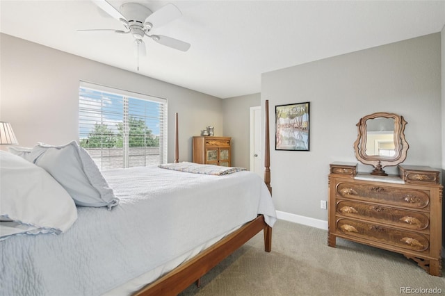 3240 Spruce St, Denver, CO 80238 - bedroom with carpet floors and ceiling fan