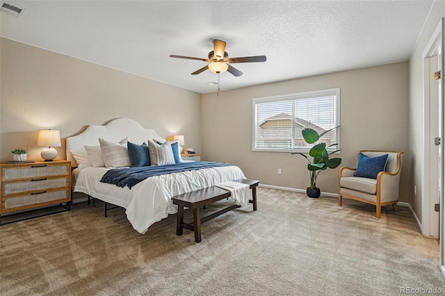 12623 Canoe St, Firestone, CO 80504 - bedroom with light carpet and ceiling fan