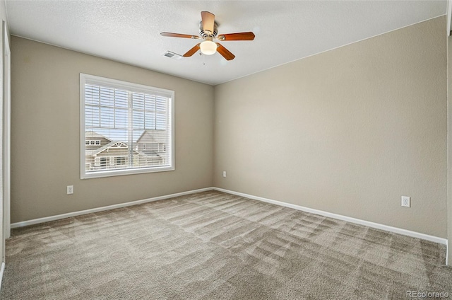 12623 Canoe St, Firestone, CO 80504 - unfurnished room featuring a ceiling fan and carpet flooring