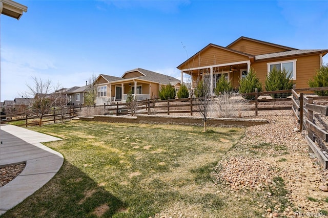 12623 Canoe St, Firestone, CO 80504 - fenced yard with a vegetable garden
