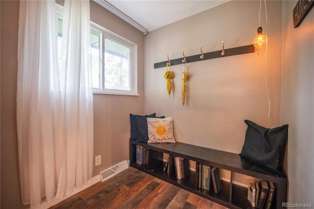 3125 Xenon St, Wheat Ridge, CO 80215 - mudroom with dark wood-type flooring and baseboards