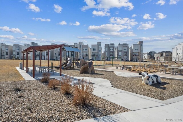 view of community play area