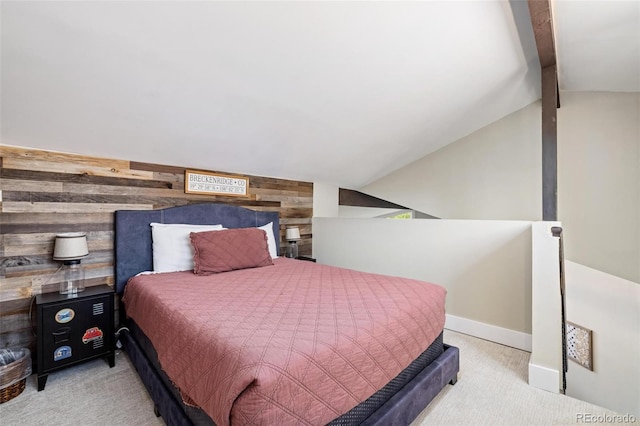 2449 Ryan Gulch Ct Unit 2449, Silverthorne, CO 80498 - bedroom featuring wood walls and carpet