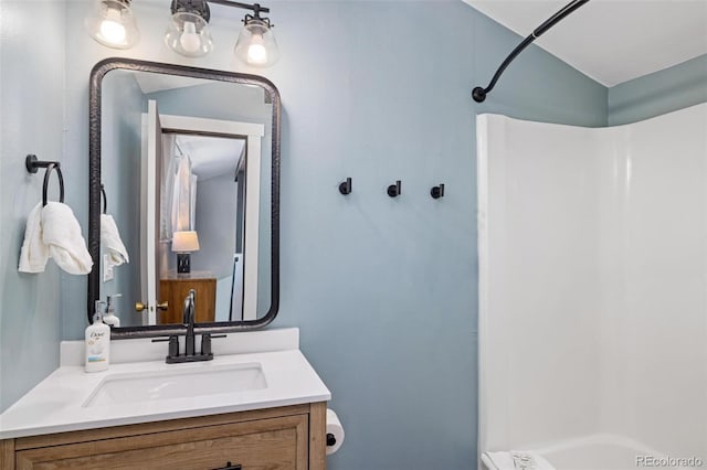 2449 Ryan Gulch Ct Unit 2449, Silverthorne, CO 80498 - bathroom featuring a shower and vanity