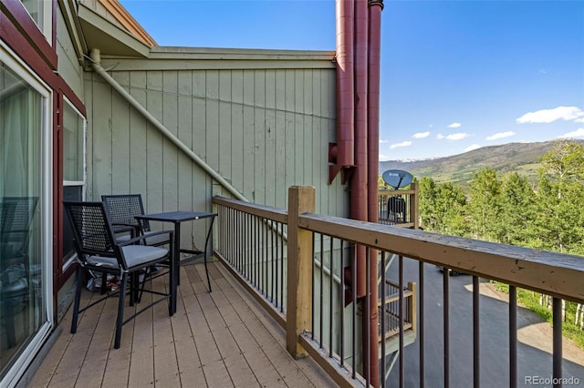 2449 Ryan Gulch Ct Unit 2449, Silverthorne, CO 80498 - balcony featuring a mountain view