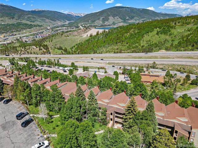 2449 Ryan Gulch Ct Unit 2449, Silverthorne, CO 80498 - drone / aerial view of a mountain backdrop