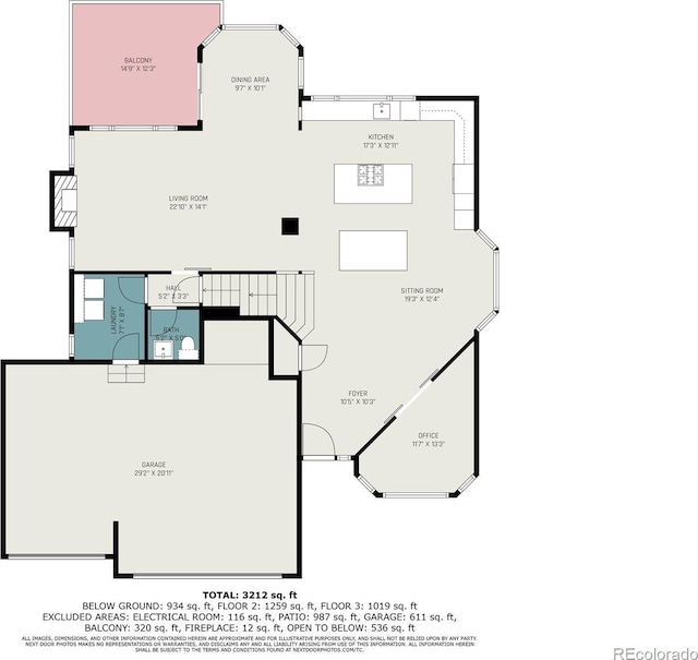 view of layout