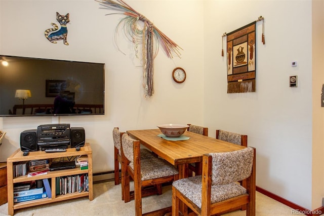 324 W Main St, Frisco, CO 80443 - dining area featuring baseboards and baseboard heating