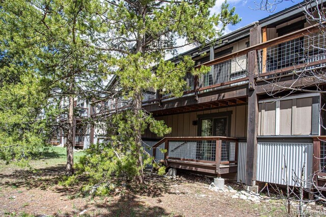 324 W Main St, Frisco, CO 80443 - rear view of property featuring a deck