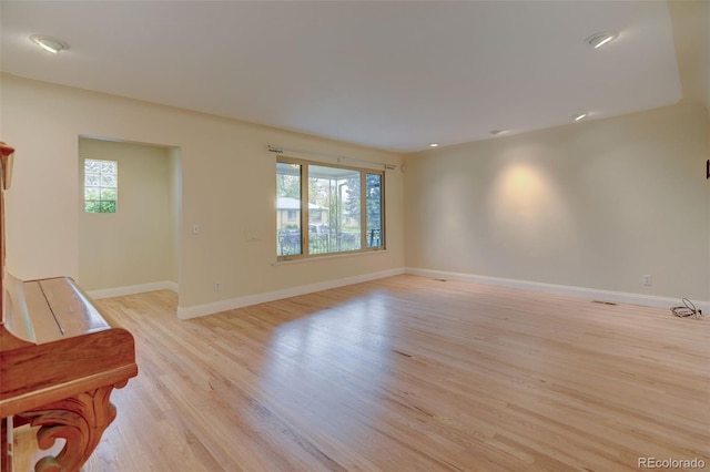 1275 Fairfax St, Denver, CO 80220 - spare room with light wood finished floors and baseboards