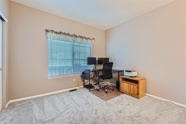 12362 Nate Cir, Parker, CO 80134 - carpeted home office with baseboards