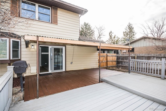 1409 S Moline St, Aurora, CO 80012 - deck featuring a grill