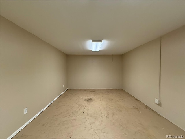 3005 E Fountain Blvd, Colorado Springs, CO 80910 - empty room with concrete floors