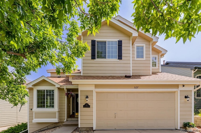 527 English Sparrow Trl, Highlands Ranch, CO 80129 - traditional-style house with driveway and a garage
