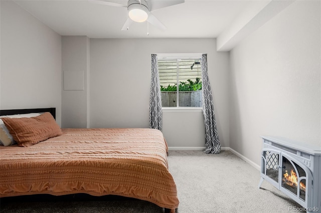 527 English Sparrow Trl, Highlands Ranch, CO 80129 - carpeted bedroom featuring baseboards and a ceiling fan
