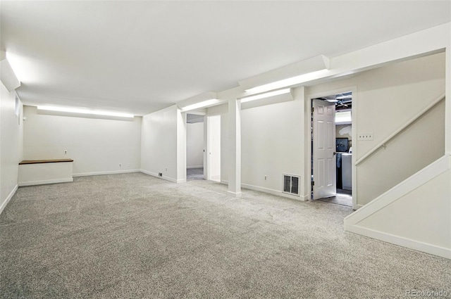 7065 Ingalls Ct, Arvada, CO 80003 - finished basement featuring carpet and baseboards