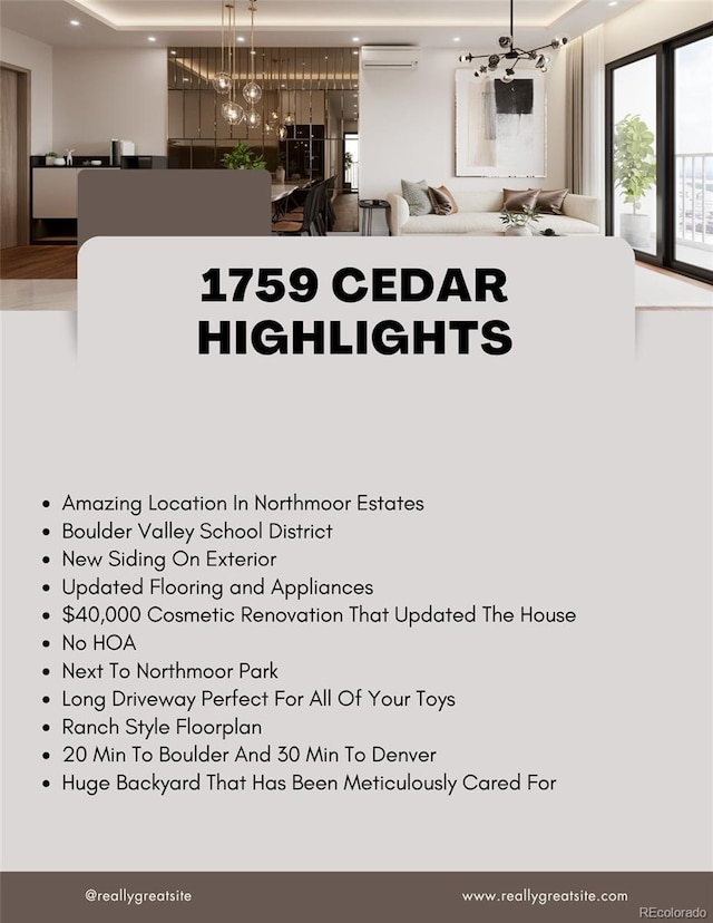 1759 Cedar St, Broomfield, CO 80020 - view of miscellaneous listing collateral