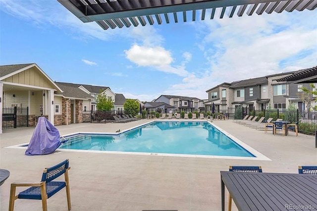 2054 S Upham Way, Denver, CO 80227 - community pool with a residential view and a patio area
