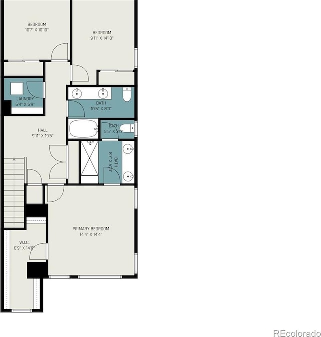 2054 S Upham Way, Denver, CO 80227 - view of room layout