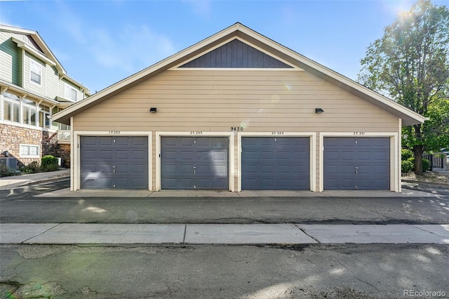 9434 Ashbury Cir Unit 203, Parker, CO 80134 - view of garage