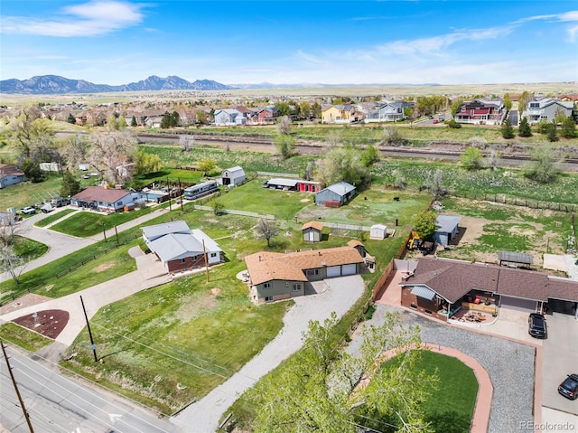 13805 W 82nd Ave, Arvada, CO 80005 - birds eye view of property featuring a mountain view and a residential view
