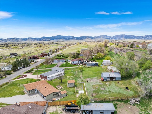 13805 W 82nd Ave, Arvada, CO 80005 - drone / aerial view featuring a mountain view