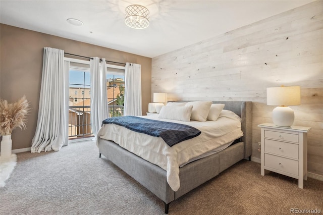 248 Writers Way, Colorado Springs, CO 80903 - bedroom featuring access to exterior and carpet flooring