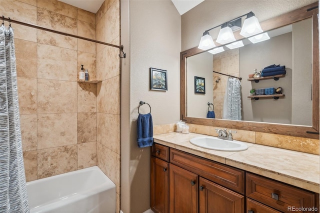 248 Writers Way, Colorado Springs, CO 80903 - bathroom with vanity and shower / tub combo