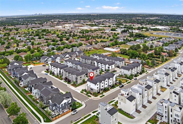 5396 Quail St, Wheat Ridge, CO 80033 - aerial perspective of suburban area