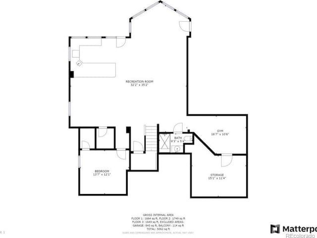 12421 High Country Trl, Littleton, CO 80127 - room layout
