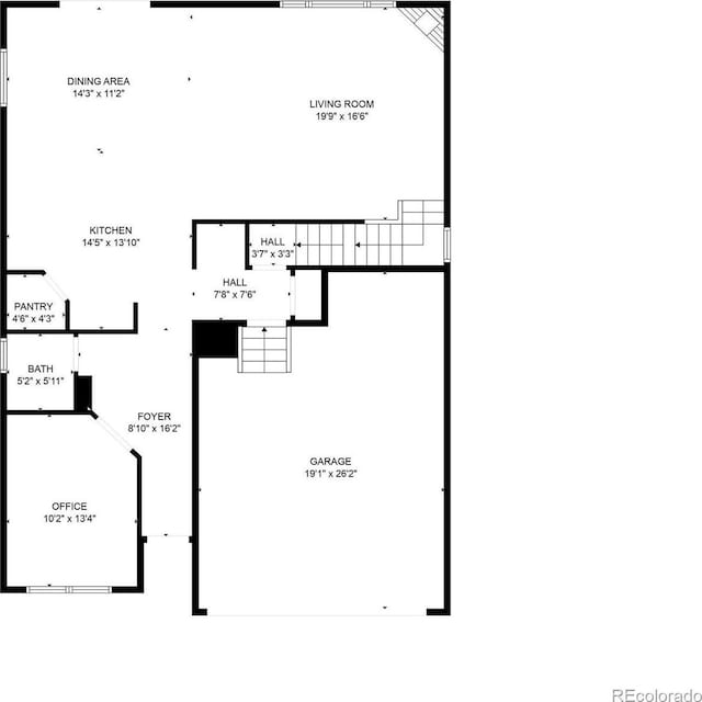 379 Silver Rock Trl, Castle Rock, CO 80104 - view of floor plan / room layout
