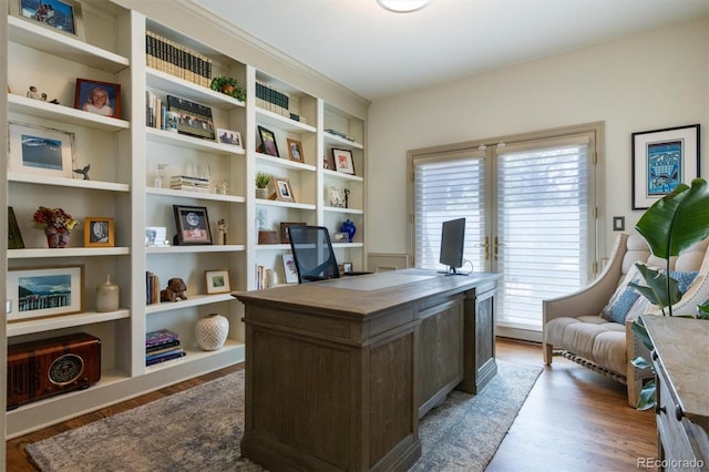 9880 E Progress Cir, Greenwood Village, CO 80111 - office with wood finished floors