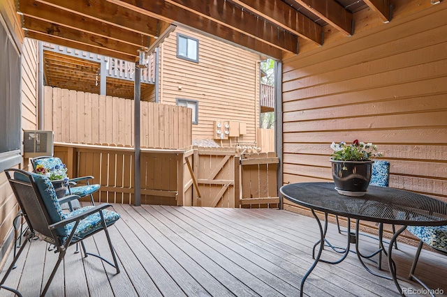9411 W 89th Cir, Westminster, CO 80021 - view of wooden terrace