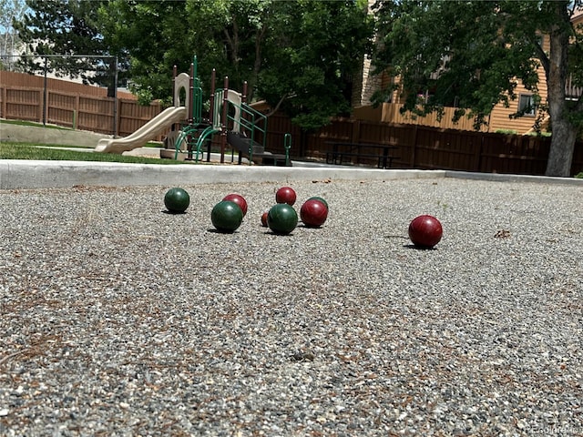 9411 W 89th Cir, Westminster, CO 80021 - view of jungle gym with a bocce ball area