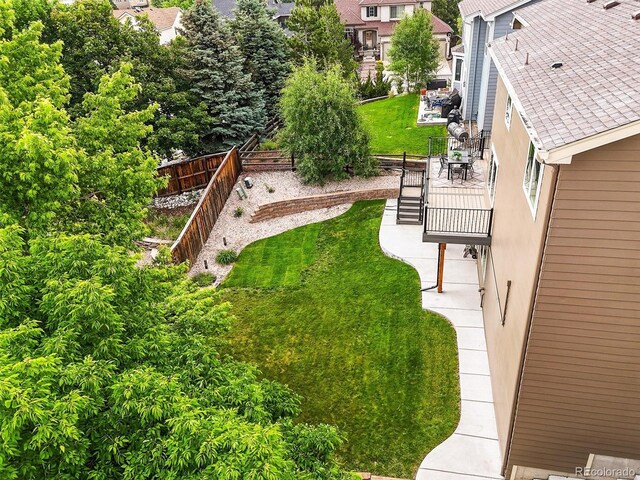 10235 Rustic Redwood Ln, Highlands Ranch, CO 80126 - view of yard
