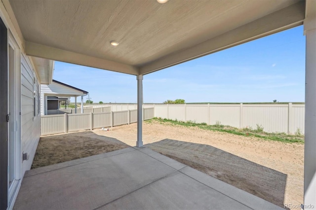 317 W Owen Ave, Keenesburg, CO 80643 - view of patio / terrace featuring a fenced backyard