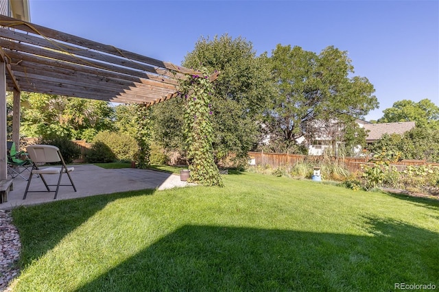 7209 W 21st St, Greeley, CO 80634 - view of yard with a patio area and a pergola