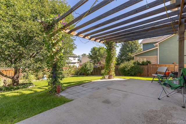 7209 W 21st St, Greeley, CO 80634 - view of patio / terrace featuring a pergola
