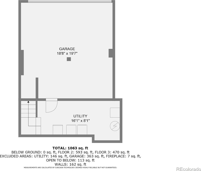 2902 W Long Cir Unit B, Littleton, CO 80120 - floor plan / room layout