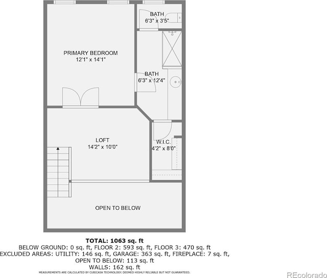 2902 W Long Cir Unit B, Littleton, CO 80120 - home floor plan