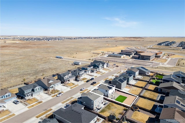 birds eye view of property featuring a residential view