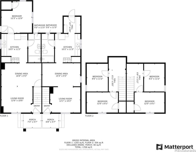 609 W 8th St Unit 611, Pueblo, CO 81003 - home floor plan