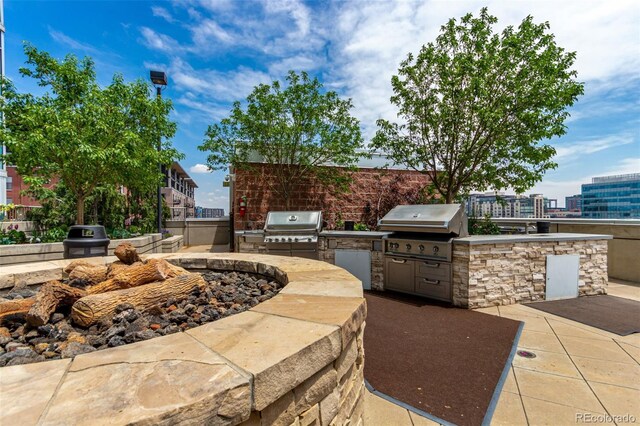 1700 Bassett St Unit 1102, Denver, CO 80202 - view of patio featuring a view of city
