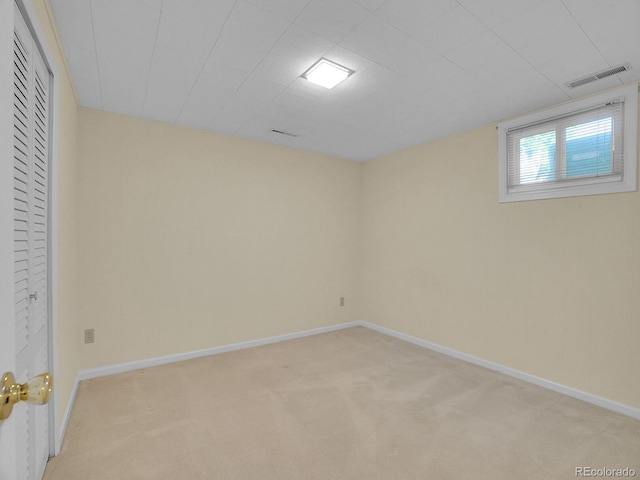 6844 S Detroit Cir, Centennial, CO 80122 - below grade area with light colored carpet